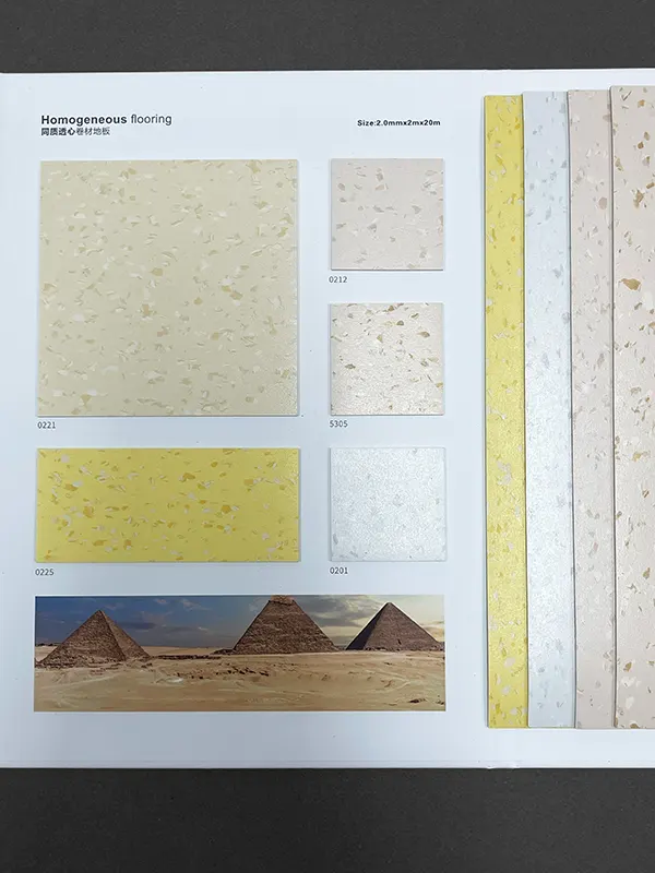MEGA‑series Homogeneous Vinyl Flooring: Exquisite Craftsmanship, Cost‑effective Choice for Commercial Use3